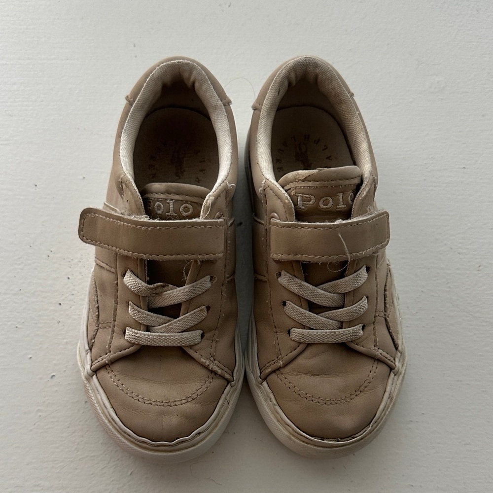 Polo by Ralph Lauren Kids Beige Sneakers